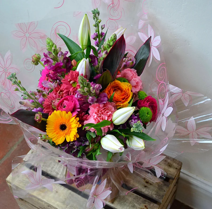 Fresh seasonal flowers from The Flower Shed