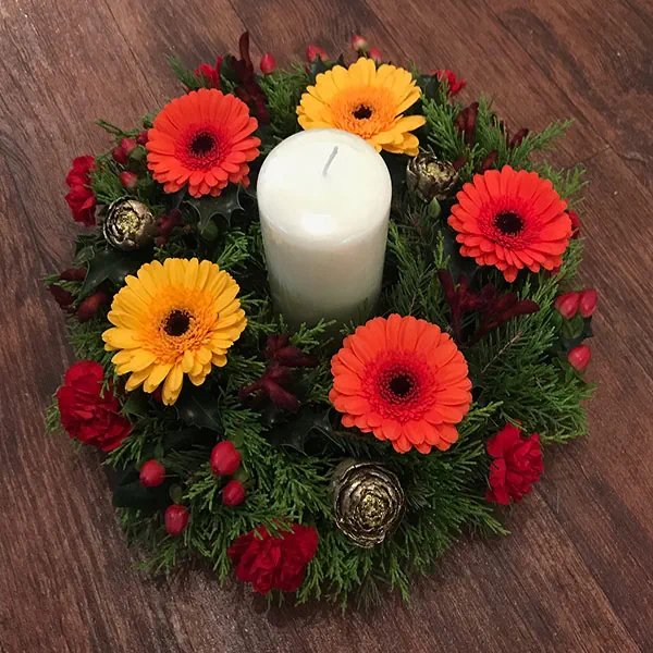 Christmas flowers from The Flower Shed Thornbury