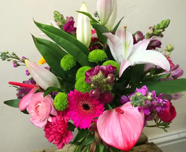Handcrafted flower bouquets from The Flower Shed Thornbury