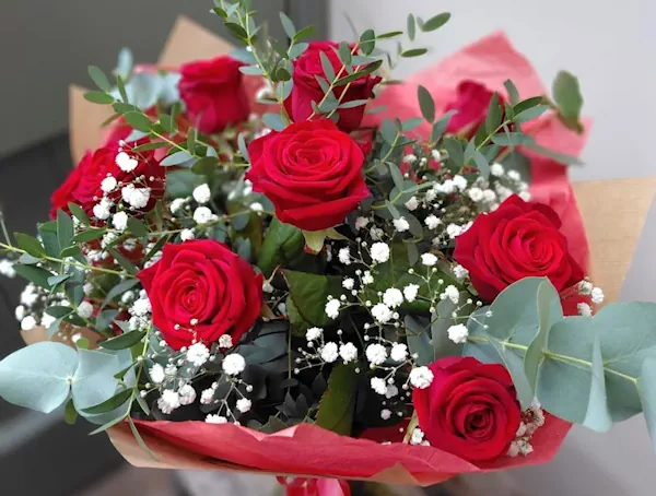 Valentines flowers from The Flower Shed Thornbury